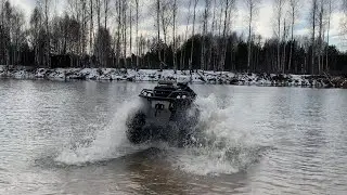 КАРАНТИННАЯ ПОКАТУШКА! КВАДРОЦИКЛЫ BRP XMR, в поисках живности в лесу) 