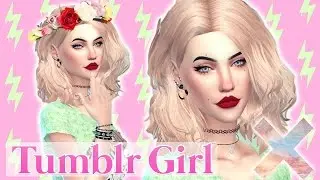 Create a Sim - Criando um Sim! ♦ Tumblr Girl - Garota Tumblr ♦ The Sims 4