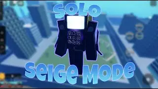 Roblox | SuperCloset Seige Defense | Seige Mode Solo