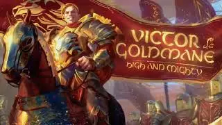 Heavy Hitters Flesh and Blood TCG First look at Victor Goldmane, High and Mighty