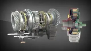 Dual Clutch Transmission Animation
