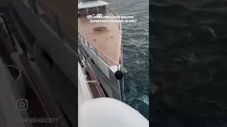 STEVE JOB'S $ 120 MILLION SUPERYACHT CRASHED IN ITALY