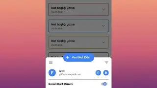 Not Al! - Material Design Note App [Prototype]