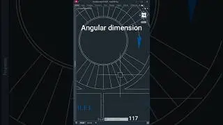 AutoCAD ANGULAR DIMENSION 