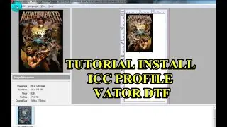 Tutorial Install ICC Profile Vator DTF - 3 settings