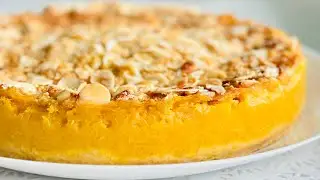 Thin dough, thick, juicy filling! Diet cake without sugar and gluten