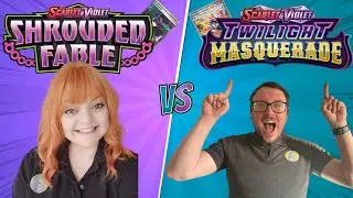 🔥 Twilight Masquerade vs. Shrouded Fable - Epic Pack Battle! 🔥 | Greninja SIR & Cassiopeia SIR Hunt!