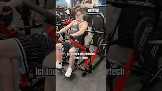 Test d'une chest press Newtech #musculation #fitness #bodybuilding