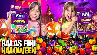 HALLOWEEN FINI CANDY SALAD - All the sweets in the store