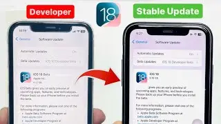 How to Update any iPhone From iOS 18 Developer Beta to Stable iOS 18 Update