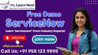 Master ServiceNow in 2025 | Free Demo for Beginners & Professionals |  Career Guide| My Learn Nest