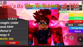 🔥2x How's Its Like To Rebirth At 280 |Dragon Blox Ultimate|