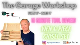 The Garage Workshop - 10 Minute Tool Review - Wen Chisel Set