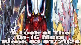 Week 3 BT-16 Looking Kinda Healthy! Very Diverse Format in Coming. | Digimon Card Game
