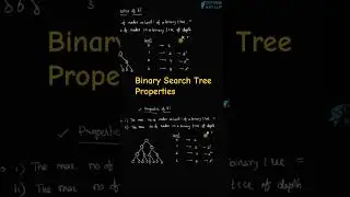 Binary Tree - Properties | Data Structures | #datastructures #binarytree #codingkey