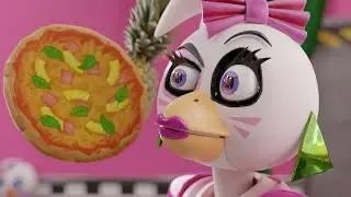 Chica Tries Pineapple Pizza