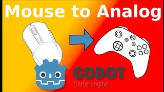 Mouse Input To Analog in Godot | How To