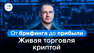 От брифинга до прибыли: Живая торговля криптой