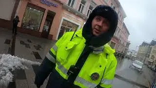 Ситимобил 24 часа смена - скандал с гаишником