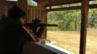 CMMG MK4 300BLK SBR w Silencerco Omega, Remington Supersonic ammo