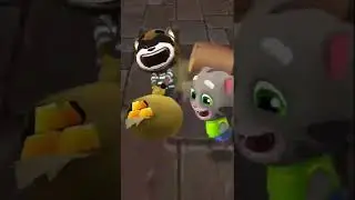 TALKING TOM GOLD RUN~🚩😡🎯FIGHT RACCOONS