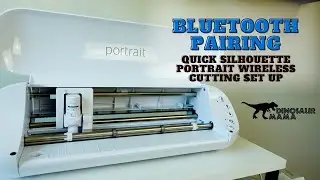 How to Pair Your Silhouette Portrait to Your Computer via Bluetooth | Quick Set Up for Cutting ✂️