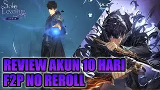 FREE 200K GOLD, Progress Akun No REROLL 10 Hari, Status & Build Artifact | Solo Leveling: ARISE