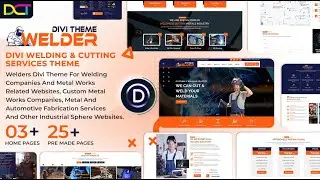 Welders divi welding services theme