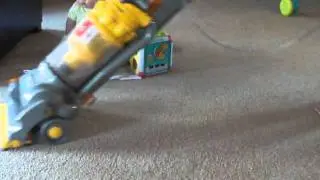 Watching Daddy Vacuum