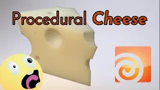 Quick Procedrual Cheese in Houdini