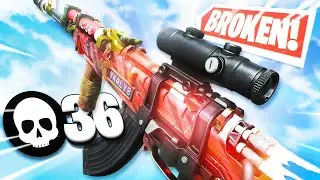36 KILLS w/ *BROKEN* CW AK47! 😲 (Best AK47 Class Setup in Warzone)