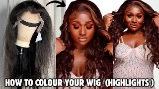 HOW TO ADD HIGHLIGHTS TO YOUR HAIR / WIG  || LINDA EZEMEDOLU