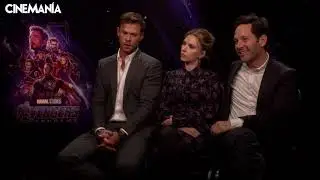 'Vengadores: Endgame' - Entrevistamos a Chris Hemsworth, Scarlett Johansson y