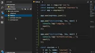 Node.js #53 - Creating Custom Middleware [By Mosh Hamedani]