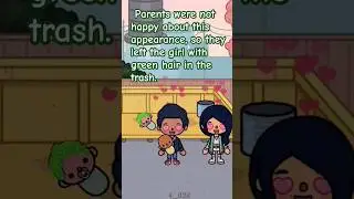 4_038 One day, two girls were born in the hospital, and one of them had green hair.See what happened