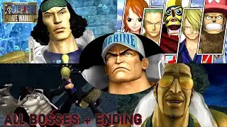 One Piece: Pirate Warriors | All Bosses + Ending