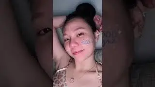 Jena Dammaya Pakai Baju Tidur Satin 