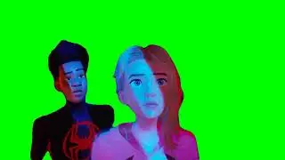 Spider-Man Across the Spider-Verse Green Screen || Spider-Verse Green Screen