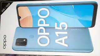 Обзор на Смортфон OPPO A15  Чёрного цвета