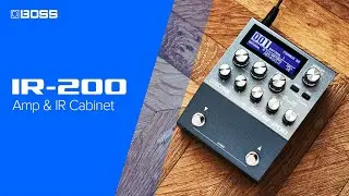 Introducing BOSS IR-200 Amp & IR Cabinet