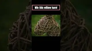 Giveaway! Win this willow hare!