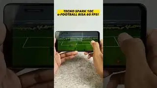 TECNO SPRAK 10C eFootball 2023 60 FPS !