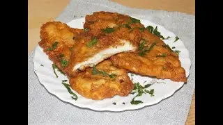 Batter fried chicken cutlets | Snitele pariziene