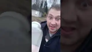 Разбил банку самогона