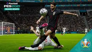 EURO 2020 - CROATIA vs SPAIN | PES 2021