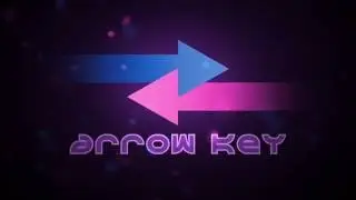 After Effects template: Arrow Key - Animated Arrows and Particles Logo Stinger