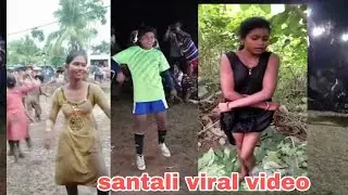 Santali girls dance after victory football tournament