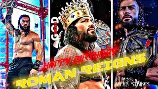 Roman Reigns Birthday day WhatsApp Status #shorts #romamreigns #romanreignsstatus #wwe #tribalchief