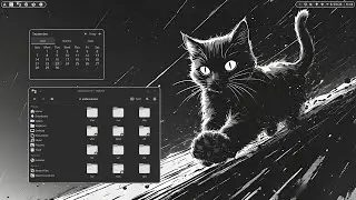 Easy KDE Plasma 6 Customization | Monochrome Paws