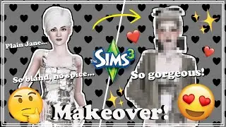 Lotta Greaves (Yes, another ghost makeover lol) 👻 || The Sims 3: Townie Makeover || (Download Sim)